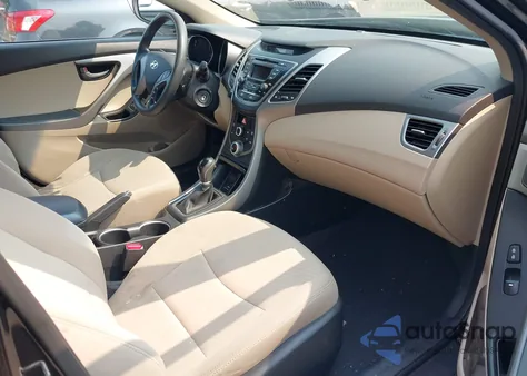 2014 Hyundai Elantra Se from USA, damaged, VIN 5NPDH4AEXEH449479